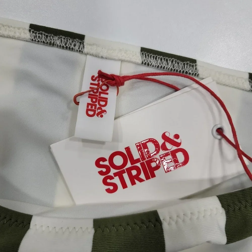Solid & Striped The Elle Bikini Bottom  Safari Stripe - Picture 5 of 7
